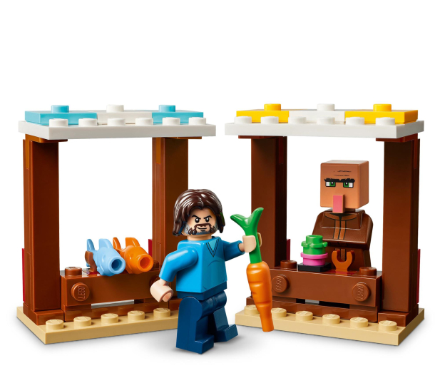 LEGO Minecraft 21273 Atak balonowego Ghasta na wioskę - 1308186 - zdjęcie 17